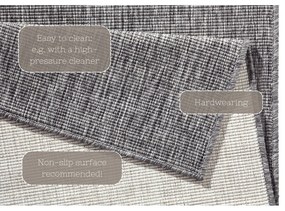 Tappeto grigio per esterni , 80 x 150 cm Miami - NORTHRUGS