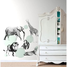 Fotomurale Animali, verde 186 x 280 cm