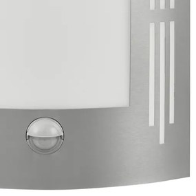 EGLO 88144 - Applique da esterno con sensore CITY 1xE27/15W