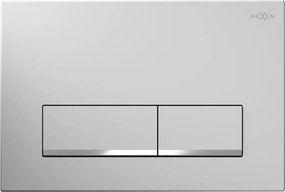 Mexen Fenix 12 pulsante di sciacquo, cromo opaco - 601202