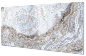 Quadro acrilico Macchie di marmo di pietra 100x50 cm