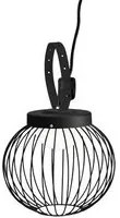 Lampada Portatile 20W Led 4000K linea cage nero