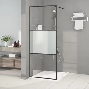 Parete Doccia Walk İn 80x195 Cm Vetro Semi Smerigliato Esg /