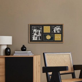 Cornice 29x53 cm Kyoto Black - Styler