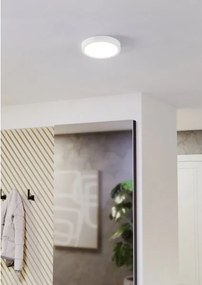Eglo 901307-LED Plafoniera FUEVA LED/11,5W/230V 2700/4000/6500K Ø21,1 cm bianca