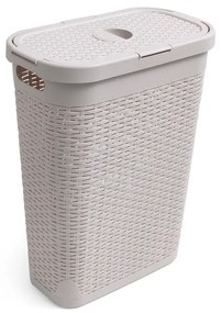 Cesto per biancheria Calico beige, 40 l - Addis