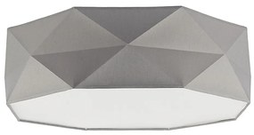 Plafoniera KANTOOR 4xE27/60W/230V grigio