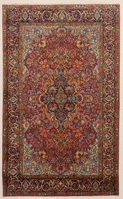 Kerman Tappeto persiano 140 x 220 (Iran) Annodato A Mano