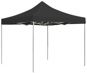 Gazebo Professionale Pieghevole İn Alluminio 3x3 M Antracite /
