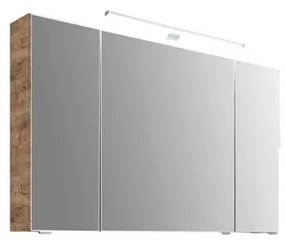 Pensile con luce PELIPAL marrone L 110 x H 70.3 x P 17 cm
