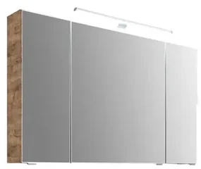 Pensile con luce PELIPAL marrone L 110 x H 70.3 x P 17 cm