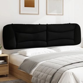 Cuscino Testiera Nero 200 Cm İn Tessuto /