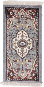 Agra Tappeto orientale 30x60 (Indian) Annodato A Mano