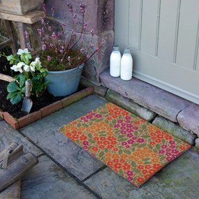 Zerbino in fibre di cocco 40x60 cm Floral – Artsy Doormats