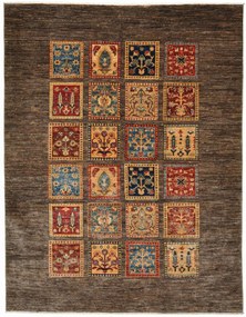 Bakhtiar Tappeto orientale 190x150 Marrone (Pakistan) Annodato A Mano