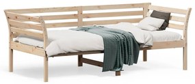 Dormeuse Senza Materasso 90x190 Cm İn Legno Massello Di Pino /