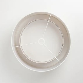 Brilagi - Plafoniera LED a montaggio superficiale CERIA 1xE27/40W/230V Ø 50 cm bianco/beige