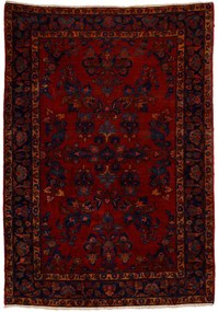 Kashan Tappeto persiano 100 x 150 Rosso (Iran) Annodato A Mano