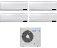 Climatizzatore Condizionatore Samsung Quadri Split Inverter serie CEBU 7+7+12+12 btu con AJ080TXJ4KG R-32 Wi-Fi Integrato 7000+7000+12000+12000 - Novit