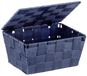 WENKO 23786100 - Cestino ADRIA 19x14 cm blu