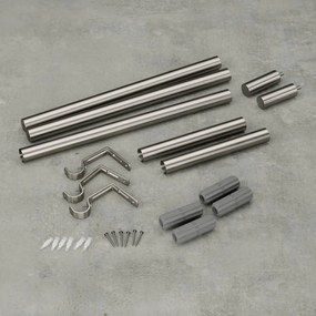 Bastone per tende allungabile in acciaio 81 - 163 cm Zen - Umbra