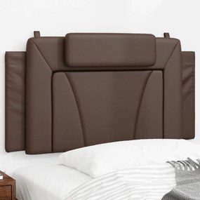 Cuscino Testiera Marrone 100 Cm İn Similpelle /