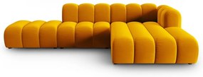 Divano angolare giallo ad angolo destro Lupine - Micadoni Home