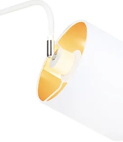 Lampada da terra moderna bianca - Lofty