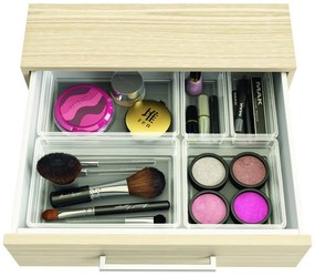 Organizer da bagno in plastica in set da 2 Sistemo - Curver