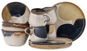 Set da pranzo in pietra 12 pz Jules – Bloomingville