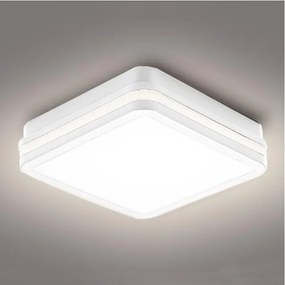 Brilagi - Lampada LED da esterno BENE LED/18W/230V 22x22 cm bianca IP54