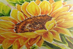 Stampa su tela – Splendido girasole