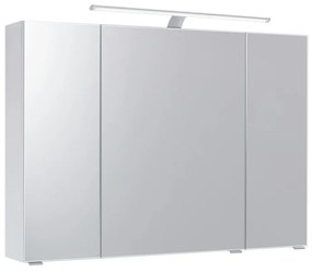 Pensile con luce Cassca PELIPAL bianco L 100 x H 70 x P 10 cm