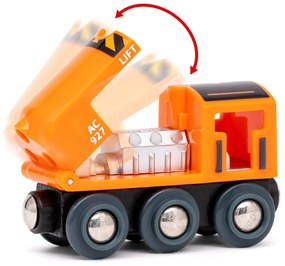 Brio - Set di mezzi da carico con gru