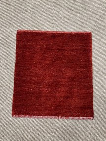 Gabbeh Tappeto persiano 50 x 50 Rosso (Iran) Annodato A Mano