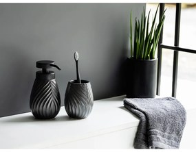 Set di accessori da bagno in ceramica antracite Idro - Wenko