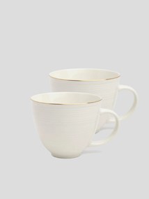 Sinsay - Confezione da 2 tazze - bianco