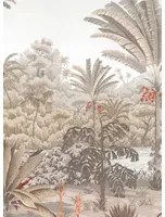 Isidore Leroy Carta da parati panoramica Riviere des Parfums Sepia - D 10/11/12