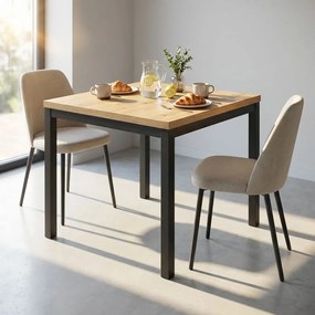 HERA - tavolo da pranzo allungabile quadrato