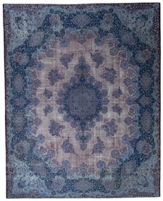 Kerman Tappeto persiano 500 x 400 Rosso (Iran) Annodato A Mano