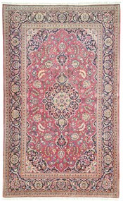 Kashan Tappeto 130x220 Rosso (Iran) Annodato A Mano