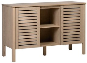 Mobile da bagno a terra L 120 x H 78 x P 50 cm rovere, 2 ante HOMESIGHT Talix