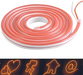 Striscia LED NEON 5m LED/40W/24V arancione IP65