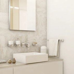 NIMCO NK 30035-26 - Appendiabiti da parete NIKAU 39 cm cromo lucido