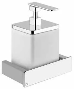 Dispenser porta sapone a Parete Cromo bianco Ispa 41613 Gessi