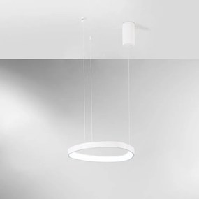 Lampadario LED moderno Klapton bianco Ø45cm, LUCE AMBIENTE DESIGN