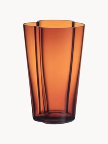 Vaso in vetro soffiato Alvar Aalto, alt. 22 cm