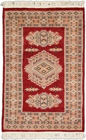 Bokhara Tappeto orientale 60x90 Beige (Pakistan) Annodato A Mano