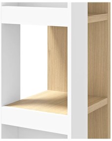Libreria bianca in rovere 40x114 cm Ella - TemaHome