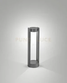 Nagi paletto grigio scuro da giardino 9w 3000k 722lm orientabile